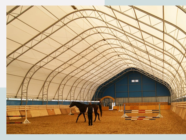 Строительство конных манежей в Дмитрове