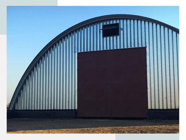 Бескаркасные ангары в Дмитрове