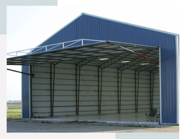 Прямо стенные ангары в Дмитрове