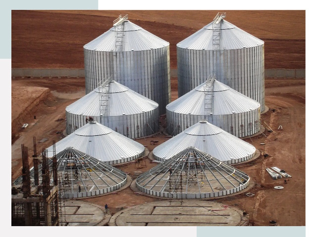 Строительство зерновых силосов в Дмитрове