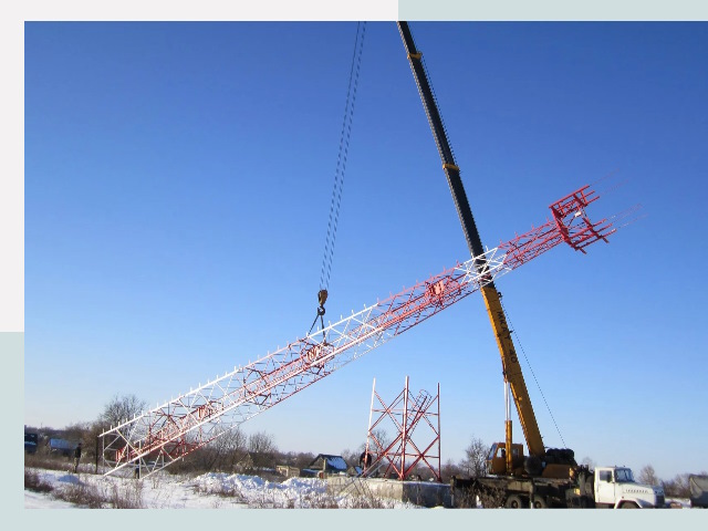 Строительство башен связи в Дмитрове от 643 руб.