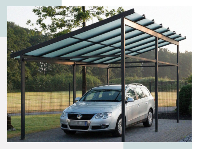 Навесы для автомобилей в Дмитрове