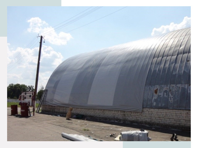 Ремонт ангаров в Дмитрове