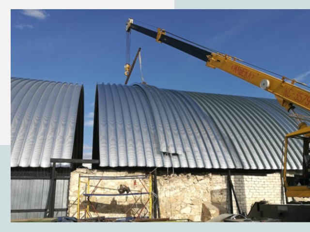 Реконструкция ангаров в Дмитрове от 643 руб.