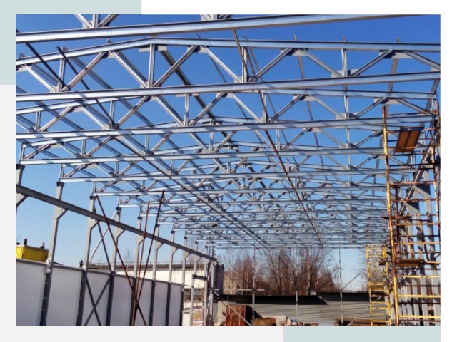 Металлокаркасы для складов в Дмитрове